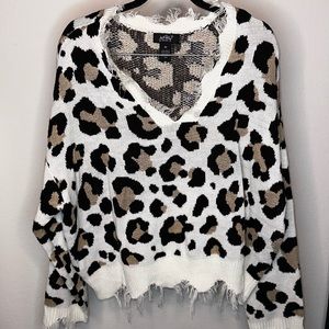 Leopard sweater